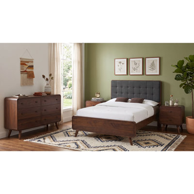 Rowan Dark Walnut Queen 4-piece Bedroom Set