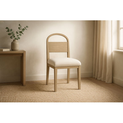 Wood Arch Back Chair (Set Of 2)