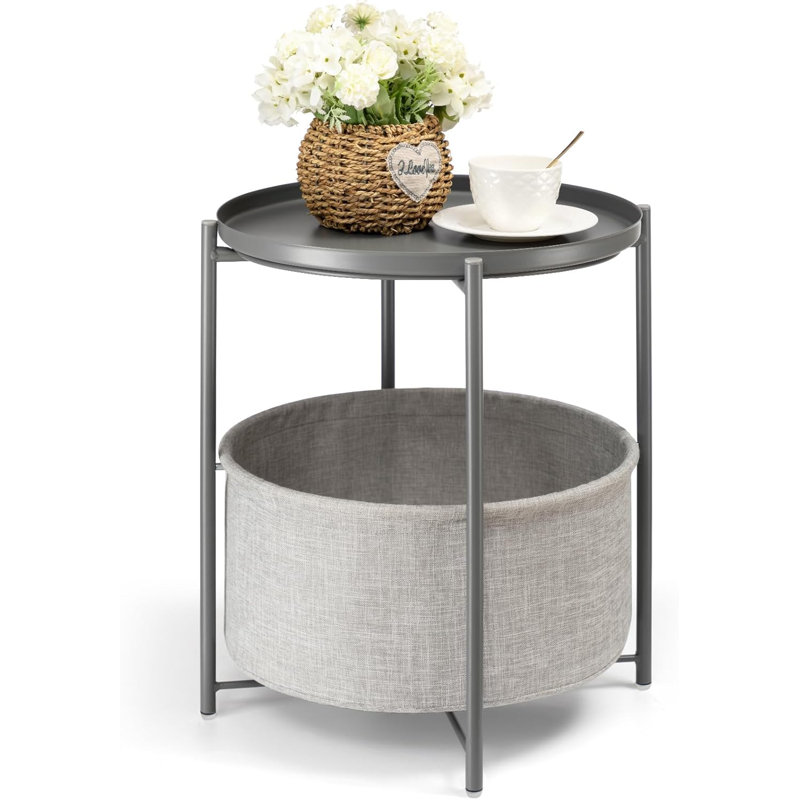 End Table, Grey