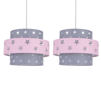 Achraf 22cm H Cotton Drum Pendant Shade
