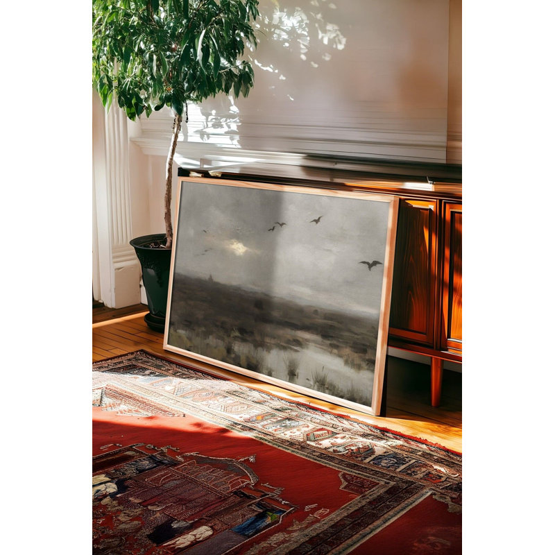 Peinture décorative encadrée