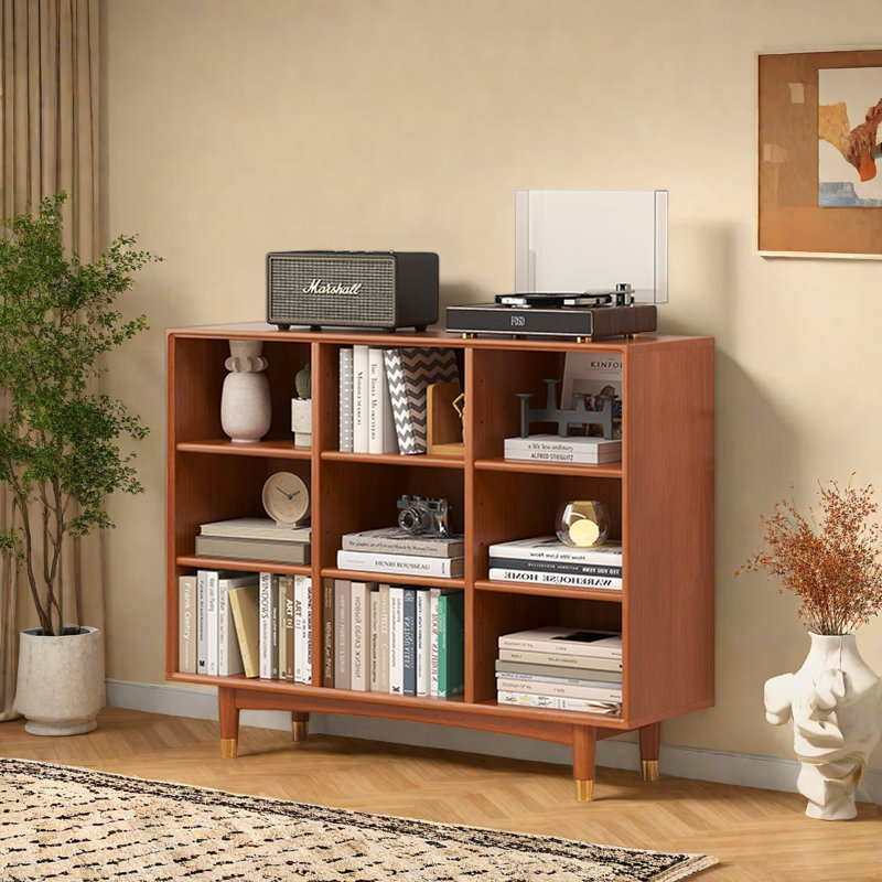 Marblehead, (3 Shelves) 35"H x 47.2"W x 12.2"D, Brown