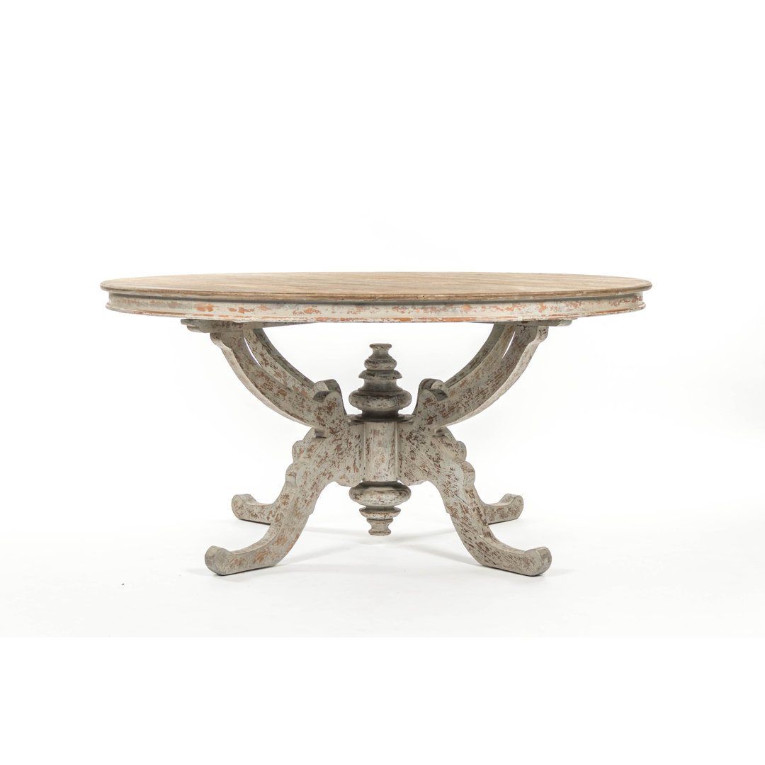 Provence Round Solid Wood Dining Table Zentique
