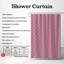 Rideau de douche Pink Stripes - Premium-518483672