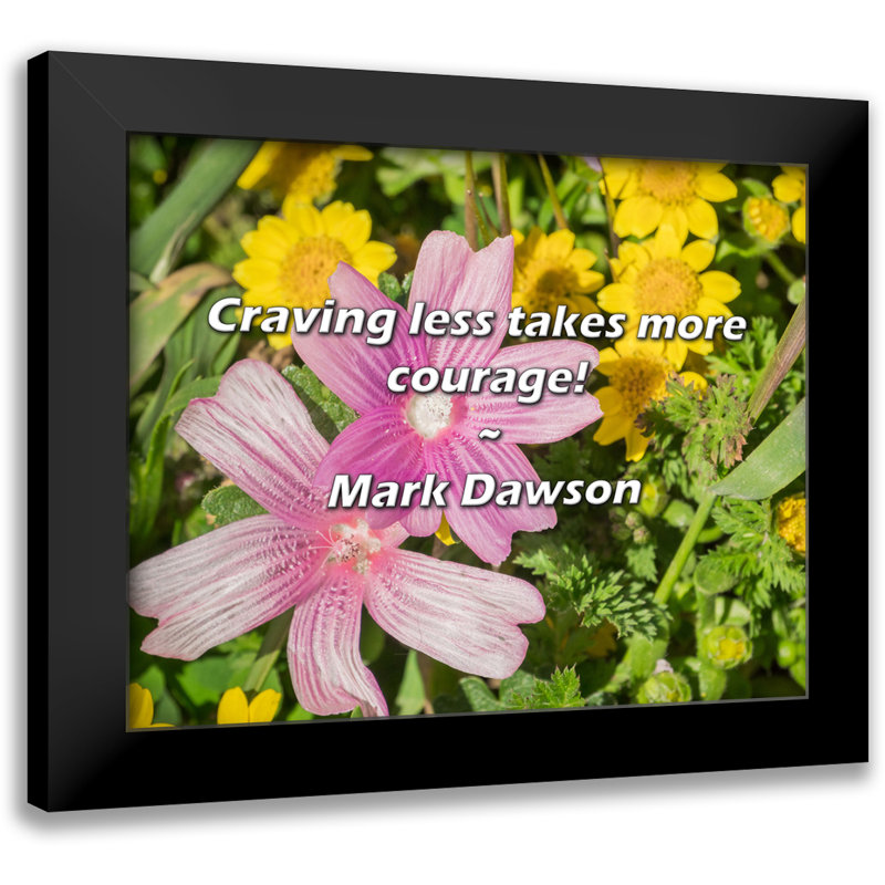 Citation de Mark Dawson: «Craving less prend plus de cœur!