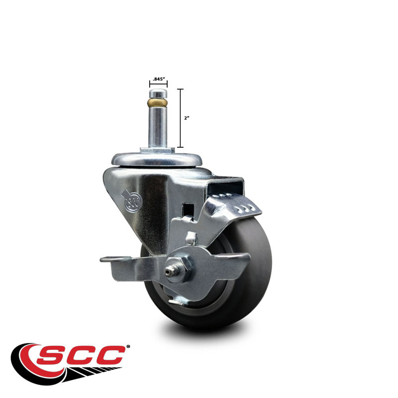 Roulettes de service de remplacement pour roulettes Colson 2.03351.42 MTG7 BRK1