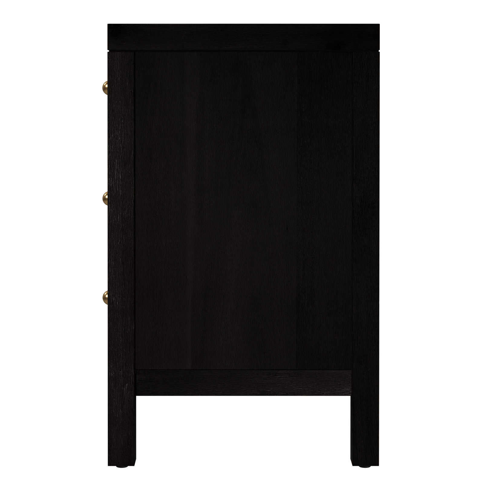 Celine 3-Drawer Acacia Dresser, Antique Coffee