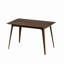Ensemble de salle à manger 5 pièces, 1 table à structure en bois et 4 chaises rembourrées