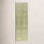 Tapis de couloir vert en jute tissé à la main 2 pi 3 po x 8 pi Momeni-121099066