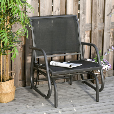 Fauteuil oscillant de balancelle Outsunny