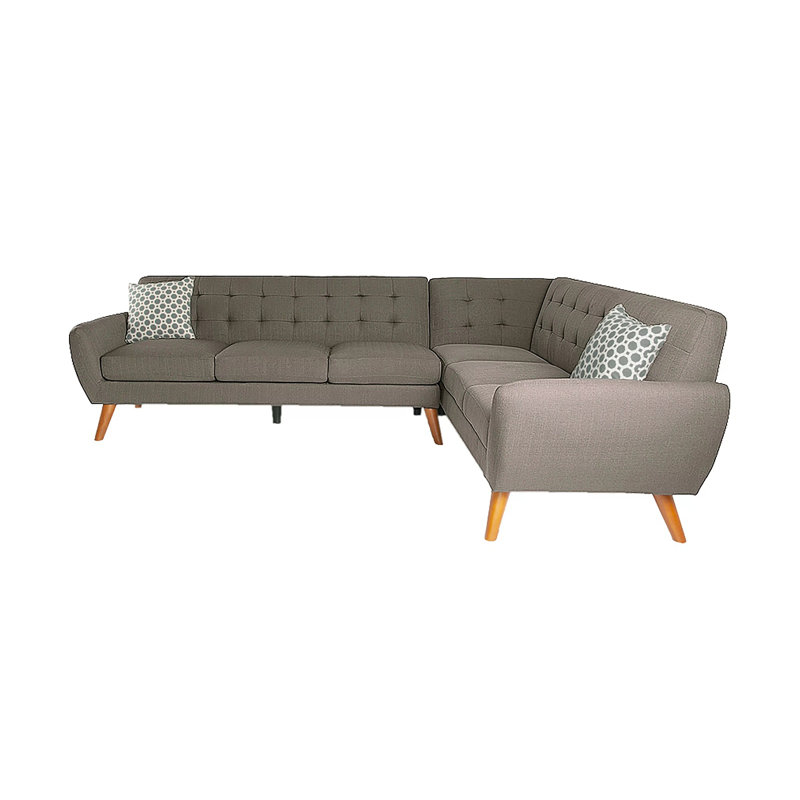 Koetke Upholstered L-Shaped Sectional Right Hand Facing