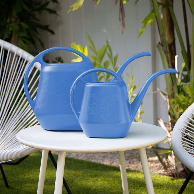 Arrosoir intérieur / extérieur en plastique Aqua Rite, H 7,5 po x l 12 po x P 4,25 po, Île Seymour Nord, Galapagos