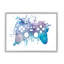 «Modern Game Splash» encadré sur bois-2013165301-2013165302
