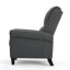 Fauteuil inclinable avec siège confortable et design élégant pour les salons modernes, parfait pour la détente et le divertissement.