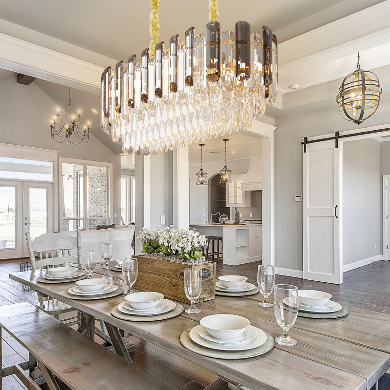 Aakif 6-Light Crystal Chandelier