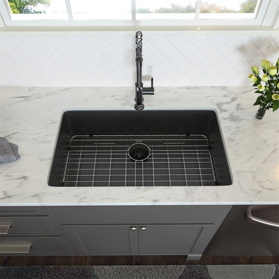 28 Inch Undermount Single Bowl Kitchen Sink With 10 Inch Depth, Premium 16 Gauge Stainless Steel And Noise-Reducing Design.