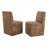 Versatile Swivel Upholstered Chairs Set For Various Rooms And Functions
