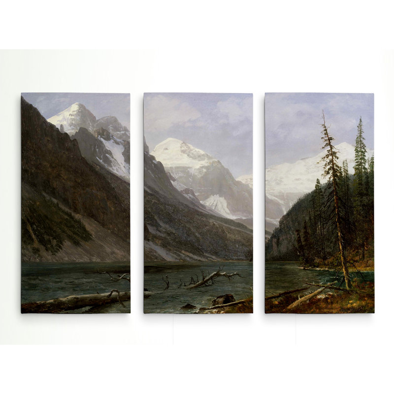 « canadien rockies », impression à multiples images sur toile, H 24 po x l 36 po x P 1,5 po
