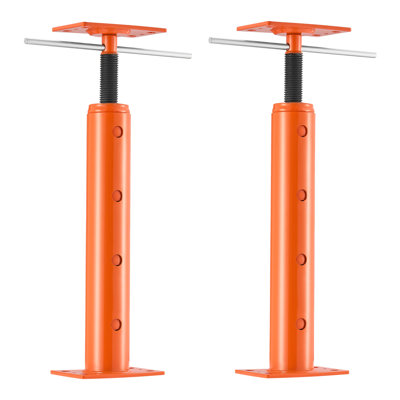 Cages de plancher de maison, hauteur de 19 à 36 pouces, capacité de charge maximale de 18 000 lb, poteau de vérin de sous-sol à poutre de support réglable pour nivellement, poteau télescopique en acier de levage pour soutien temporaire