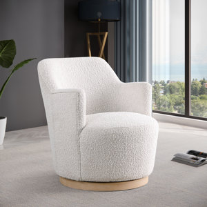 Ixareli Upholstered Swivel Armchair