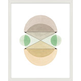 Courage In Green Print by Allison Rietta