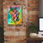 Toile épique Graffiti «On My Way» par Dean Russo, 12 po x 16 po