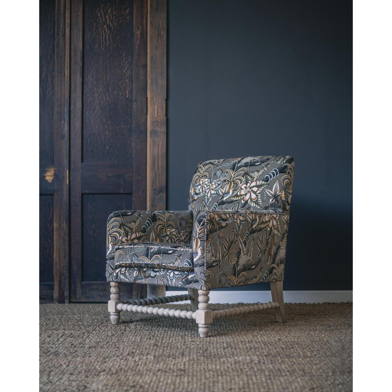 Ardmore Velvet Fabric, Ash