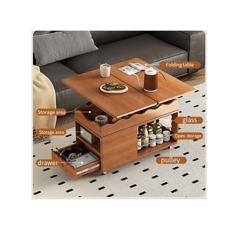 French style coffee table, Cream