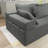 Berangaria Boneless 108.01'' Chenille Modular Sofa-663226890-640194767