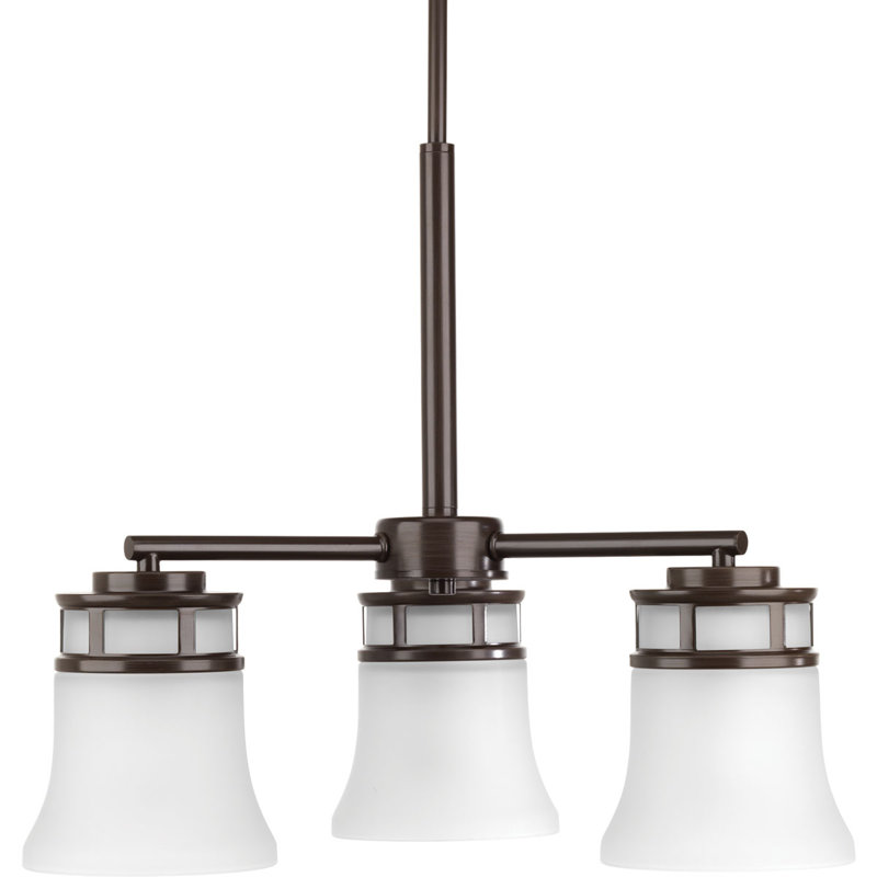 Tashina 3 - Light Dimmable Classic / Traditional Chandelier, Antique Bronze