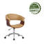 Grumium Faux Leather Mid-Century Office Chair-1428610758
