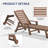 Swann Outdoor Chaise Lounge - Set Of 2-107231746