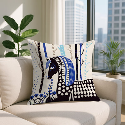 Coussin carré intérieur / extérieur noko