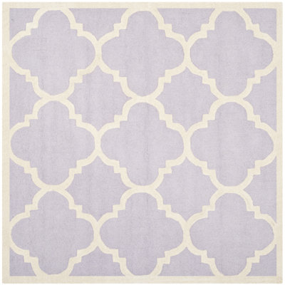 Sanyla Hand Tufted Wool Geometric Rug