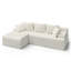 Canapé modulaire en forme de L de Boneless-297246321-272657233