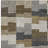 3' X 5' And Ivory Geometric Washable Indoor Outdoor Area Rug