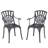Laux 6 - Person Metal Patio Dining Set with Rectangular Table-1780801926