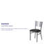 Chaise de restaurant Elkton-326421060
