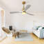 Ventilateur de plafond 52 po avec lumières DEL Laelah-588543171-588543228