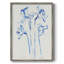 Inky Daffodils II, reproduction encadrée - bois massif-1658399215