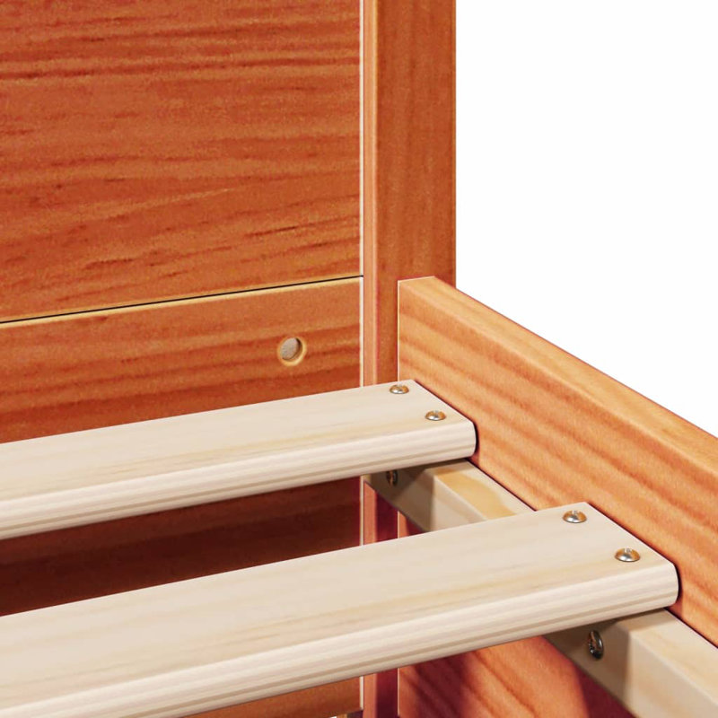 Storage Bed, Wax Brown, Super King (6')