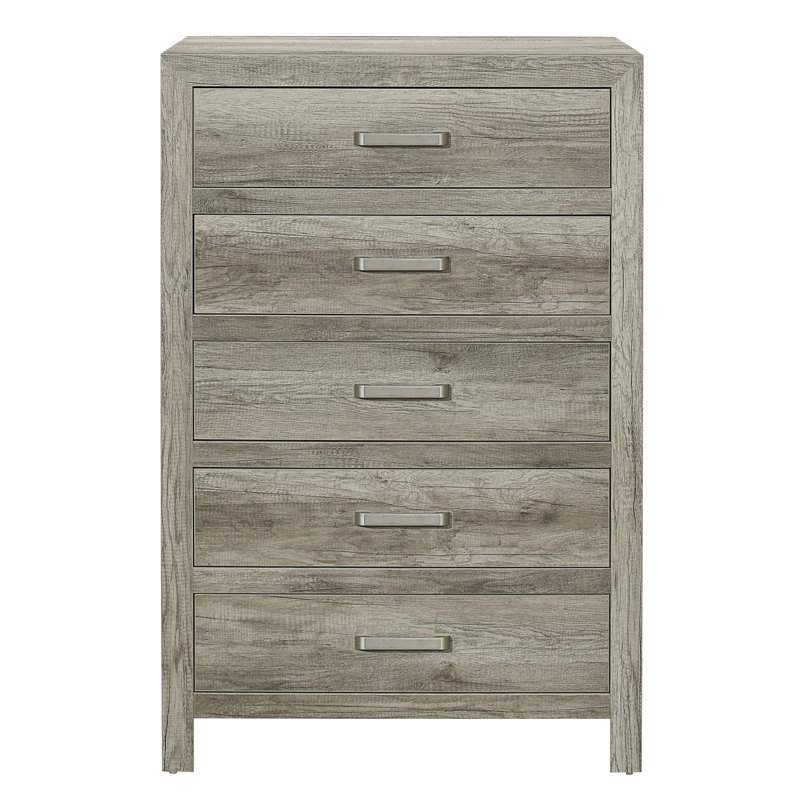 Commode transitionnelle avec tiroirs de rangement pour la chambre à coucher