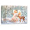 «Sweet Christmas Blessings», art mural sur toile