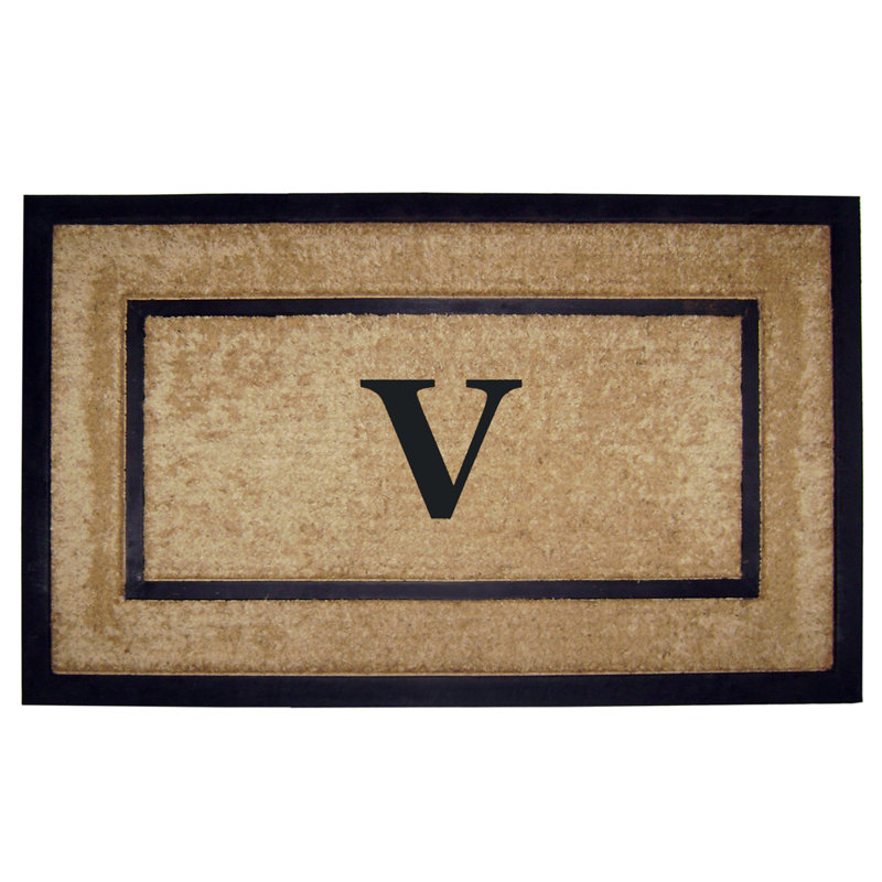 Tapis de porte antidérapant pour l'extérieur, L 22 po x L 36 po, V