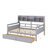 Daybed, Wood Slat Support, With Bedside Shelf And Two Drawers-1837104594-1837104595