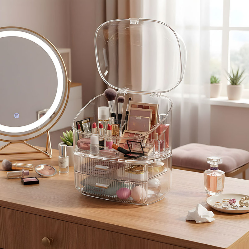 Plastic / Acrylic Makeup Organiser