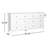 Pine Solid Wood 63.75 " W 6 - Drawer Dresser-34650148