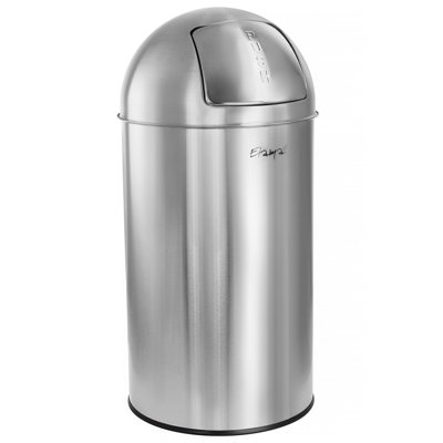 Steel Swing Lid Kitchen Trash Can - 13 Gallons
