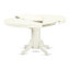 Ensemble de mobilier de salle à manger 7 pièces composé d'une table ovale en bois avec feuille papillon et de 6 chaises de salle à manger Parson en similicuir blanc, 42 x 60 pouces, lin blanc-1272194794-1321449419-1271931451
