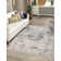 Arkeen Oriental Dark Blue/Beige/Ivory/Gray Area Rug